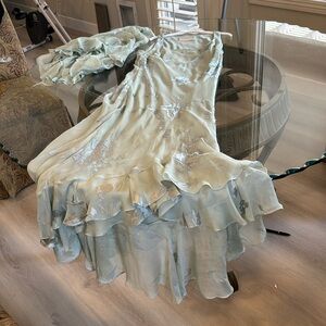 Beautiful flowy  Mint Maxi Dress